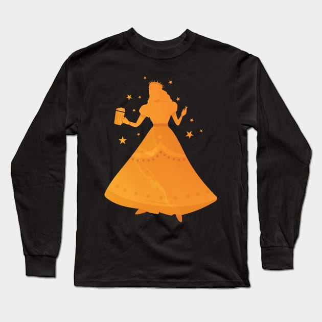 Party Princess Long Sleeve T-Shirt by Black Phoenix Designs